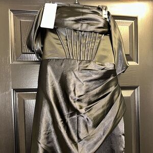 Amazon Lavetire size small black corset dress